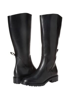Amazon Essentials Women's Knee High Riding Boots Black Size 6.5 W